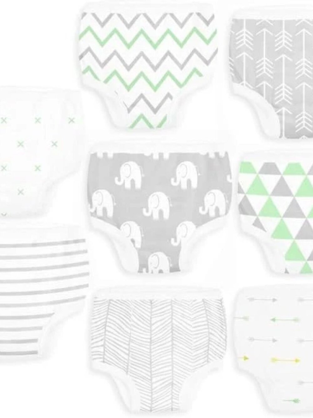 BaeBae Goods 8 Potty Training Underwear Boys Girls Absorbent Cotton Baby Toddler